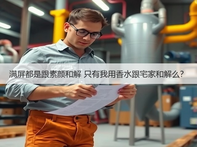 满屏都是跟素颜和解 只有我用香水跟宅家和解么？(图1)