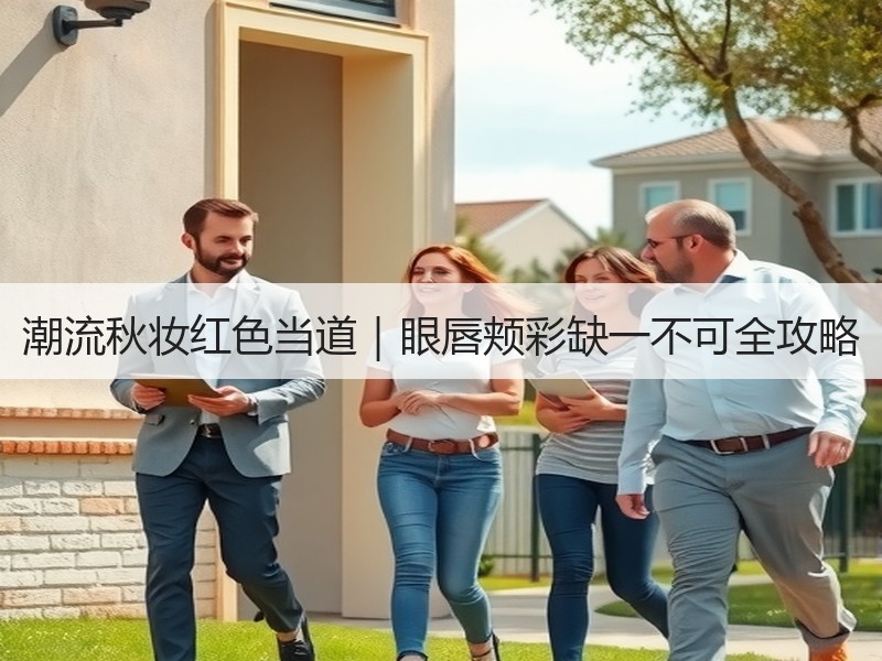 潮流秋妆红色当道｜眼唇颊彩缺一不可全攻略