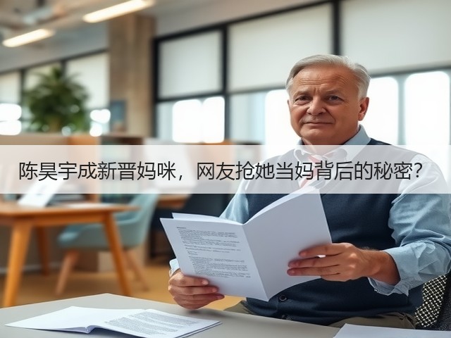 陈昊宇成新晋妈咪,网友抢她当妈背后的秘密?(图2) 陈昊宇成新晋妈咪,网友抢她当妈背后的秘密?(图2)