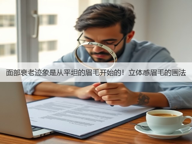 面部衰老迹象是从平坦的眉毛开始的!立体感眉毛的画法(图2) 面部衰老迹象是从平坦的眉毛开始的!立体感眉毛的画法(图2)