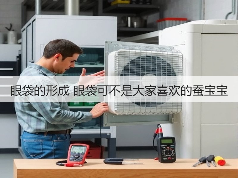 眼袋的形成 眼袋可不是大家喜欢的蚕宝宝